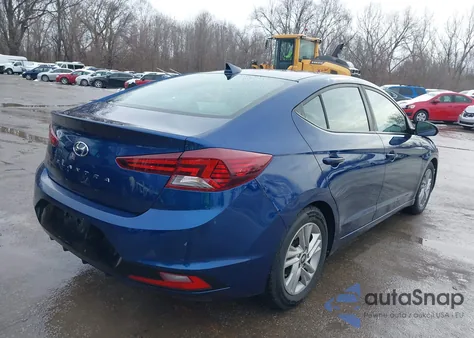 2020 Hyundai Elantra Sel z USA, uszkodzony, nr VIN 5NPD84LF4LH539424